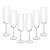 Taça de Champanhe C/6 Cristal Ecologico Crex 270ml 35776 - Imagem 1