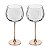 Taça Para Vinho 620ml Incolor C/Haste Ambar C/2 20565 Wolff - Imagem 1