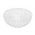 Prato Bowl Taj Vidro Martelado C/Borda Dourada 19x10cm 28954 Wolff - Imagem 6