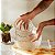 Prato Bowl Taj Vidro Martelado C/Borda Dourada 19x10cm 28954 Wolff - Imagem 2