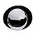 Prato Raso Steak Opalino Friends Time Preto 35731 1Und 30cm - Imagem 1