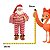 Papai Noel De Pijama 30cm 1Un TokDaCasa - Imagem 4