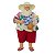 Papai Noel De Surfista 30cm 1Un TokDaCasa - Imagem 1