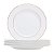 Prato Raso De Jantar Monaco C/ Borda Dourada 27cm CJ6 18082 - Imagem 1