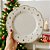 Prato Natalino P/ Jantar Estrela Dourada 27cm 1Unid MP1754 - Imagem 2