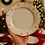 Prato Natalino P/ Sobremesa Estrela Dourado 21cm 1Unid MP1755 - Imagem 2