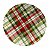 Prato Natalino P/ Jantar 27cm 1Unid MP827 - Imagem 1