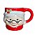 Caneca Natalina Mamãe Noel 14cm 1Unid MP773 - Imagem 1