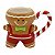Caneca Natalina Ginger Marrom 12cm C/1Unid 450ml MP1856 - Imagem 1