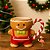 Caneca Natalina Ginger Marrom 12cm C/1Unid 450ml MP1856 - Imagem 2
