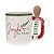 Caneca Natalina C/Colher 15cm 500ml C/1 MP1651 - Imagem 1