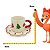 Caneca Natalina Xicara e Pires 9cm C/1UN MP1500 - Imagem 4