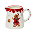 Leiteira Natalina Ginger 8cm MP948 - Imagem 1