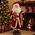Papai Noel Decorativo C/ Urso Som/Movimento 110cm 1083830 - Imagem 2