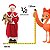 Mamãe Noel C/ Urso Som e Movimento 110cm 1083831 - Imagem 4