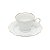 Xícara De Café Maldivas 80ml C/Fio De Ouro Porcelana CJ6 - Imagem 4