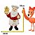 Papai Noel Decorativo 20cm 1Un RS1284 - Imagem 3