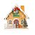 Casinha Natalina De Doces C/LED 15cm 1unid CA358 - Imagem 1
