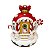 Casinha Natalina De Doces C/LED 14cm 3AAA 1unid RS3759 - Imagem 1