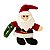 Mini Pelucia Papai Noel 12cm 1007327 1Un Cromus - Imagem 1