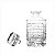 Garrafa P/ Whisky Cristal Transparente Brooklyn 850ML 20510  Wolff - Imagem 5