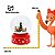 Cenario P/ Vila Natalina Globo De Água Papai Noel LED Som e Neve 18cm 1Unid - Imagem 3