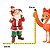 Boneco Natalino Papai Noel C/ Criança 23cm 1003391 1Unid - Imagem 4