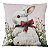 Almofada De Páscoa Coelha Morango 499156 40x40cm - Imagem 1