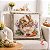 Almofada De Páscoa Rustic Line Família Coelho 499172 40cm - Imagem 2