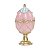 Ovo De Pascoa De Pascoa My Lord Faberge Rosa 15x7,5cm 1099906 1Unid - Imagem 1