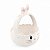 Cesta De Pascoa Coelho C/ Alça Cerâmica Sweet 19x15cm 1050471 - Imagem 3