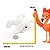 Pelucia De Páscoa Coelho Plush Pelúcia Magnetico De Ombro Branco 6cm 1095515 - Imagem 4