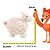 Pelucia De Páscoa Ovelha Suspiro C/ Colar De Perolas 22cm 1094284 - Imagem 3