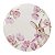 Prato De Pascoa Raso Coelho C/ Flores Em Melanina 25cm 1Und 1070828 - Imagem 1