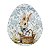 Prato De Pascoa Sousplat  Coelho Oval C/1Und 35x29cm 1094249 - Imagem 1