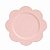 Prato De Pascoa Sousplat Rosa Borda Floral C/1Und 33cm 1038115 - Imagem 1