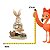 Coelho Da Páscoa Breeze Resina Regadora 1099025 17x9x6cm - Imagem 3