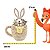 Coelho de Pascoa Belle Lapin Caneca 27x18cm C/1Unid 1094872 - Imagem 3