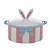 Cacarola Decorativa De Pascoa Striped Easter 16x23cm 1067885 - Imagem 1