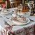 Toalha De Mesa De Pascoa 220x140cm  Encanto Açucarado Ovelha - Imagem 4