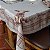 Toalha De Mesa De Pascoa 140x140cm  Encanto Açucarado Ovelha - Imagem 5