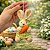 Pingente Pelucia De Páscoa Mini Coelho Verde Menina 12cm 1Un - Imagem 2