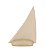 Escultura Barco Em Poliresina 22817 25,5x18,5x8cm Mart - Imagem 1