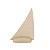 Escultura Barco Em Poliresina 22816 21x15,5x7,5cm Mart - Imagem 1