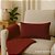 Capa De Almofada Baguete Marsala Premium 348 48x28cm Belchior - Imagem 2