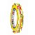 Fita Crepe Amarela 18MMX40M Automotiva  A128RA/S Adere - Imagem 1