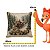 Almofada Natalina Bosque Papai Noel 43cm 445646 - Imagem 5