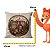 Almofada Natalina Circo Noel Verso Tenda 43cm 445650 - Imagem 4