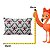 Almofada BagueteTricô Tresse Holiday Bows e Ramos 35x55cm 432276 - Imagem 4
