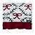Manta Tricô Tresse Holiday Bows Laços e Ramos 90x180cm 50801701 - Imagem 1